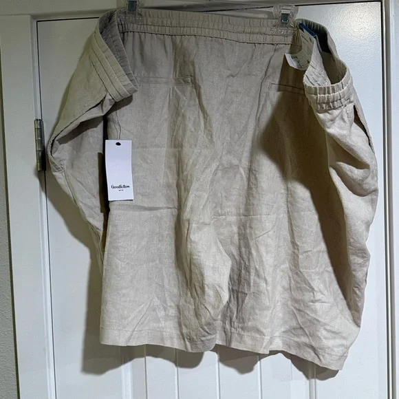 Goodfellow & Co Natural Linen Trousers - Picture 4 of 6